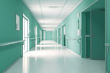 Obraz premium corridor in hospital