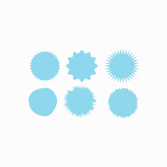 Circle Effect Design fully editable vector template
