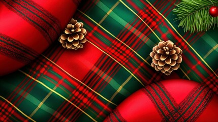 Fototapeta premium Festive Patterns and Decorations for Holiday Celebrations