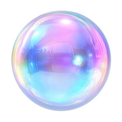 colorful glass sphere
