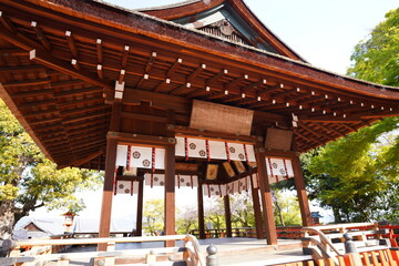 京都府京都市に鎮座する神社仏閣と庭園