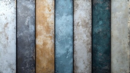 Obraz premium Textured Vertical Panels Subtle Color Variations. AI Generated
