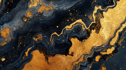 Abstract liquid gold background with flowing metallic textures, luxurious and elegant, ultra-realistic, --ar 16:9