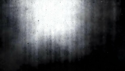 Fototapeta premium Grunge noise gradient texture. Dirty grain background. Dotted halftone overlay. Sand dusty distressed wallpaper. Grungy grit pattern. Black-white random