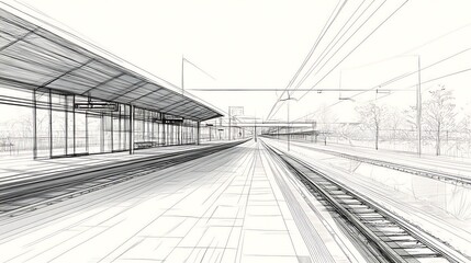 train in motion