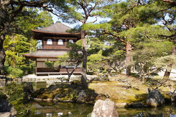 京都の東山区に鎮座する銀閣寺