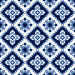 pattern batik flower damask ethnic boho ikat texture tribal geometric background