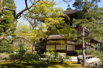京都府京都市東山区に鎮座する銀閣寺