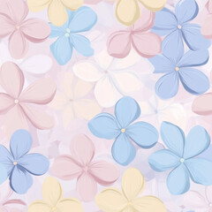 Obraz premium pastel flowers