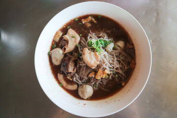beef noodles or noodle, Chinese noodle