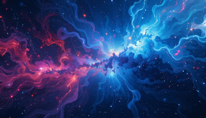 abstract blue background