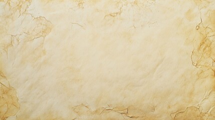 Obraz premium Bird's-Eye View of Blank Parchment Texture with Subtle Imperfections, Central White Space, and Weathered Surface: Ideal for Creative Design Projects with Text, Graphics, and Rustic Vintage Appeal