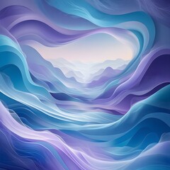 abstract blue wave background