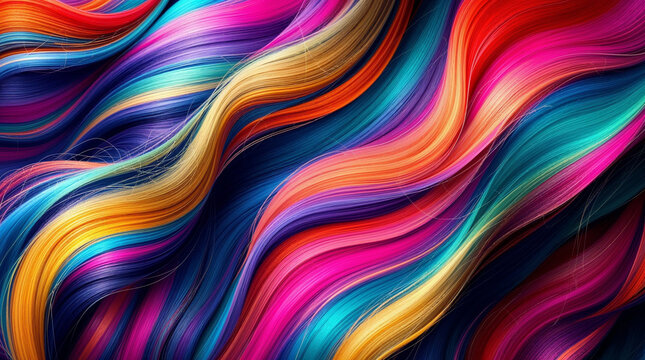 Colorful hair