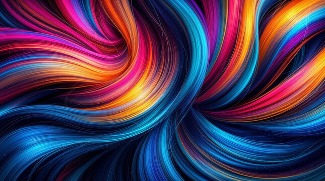 Colorful hair