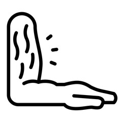 Obraz premium Tissue Damage Icon