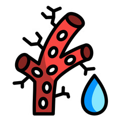 Blood Vessels Icon