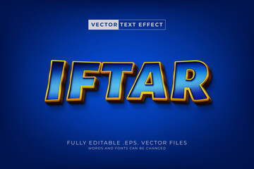 Obraz premium If-tar Text Effect