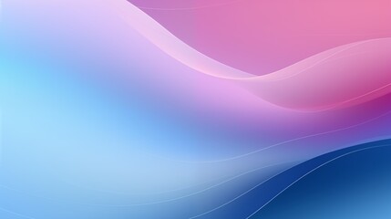 Obraz premium modern minimalist design with abstract shapes, light gradient pastel background, empty space at the bottom,generative ai illustration