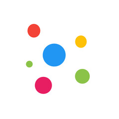 colorful circle background