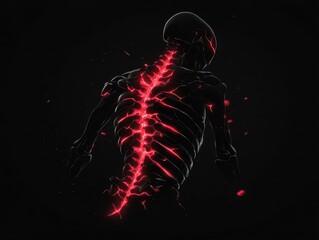 Dynamic Robot Spine Rehabilitation with Illuminated Structure in Action Pose