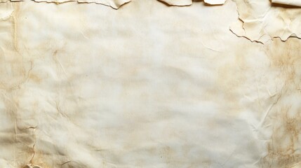 Elegant Blank Parchment Texture Seen from Above with Smooth Surface and Vintage Appeal: Perfect for Adding Text or Graphics with Ample Space for Design Projects