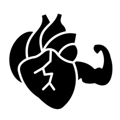 Heart Muscle Icon