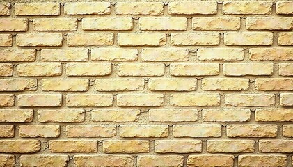 Fototapeta premium Textured beige brick wall background Rustic, aged stone facade , pattern, natural stone