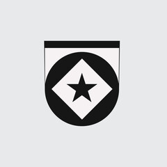 Modern and Creative Isolated Esports Tournament Badge Logo Vector , way logo , shirt icon , shirt logo 