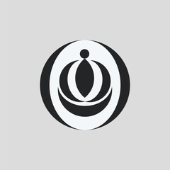 Military embroidery chevron and pin design for t-shirt graphic. vector geometric circles logo design isolated, Team work logo , team logo , peace team , peace logo.
