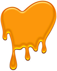 honey, dripping heart honey, melting honey, honey splash shape, droplet honey bee, sweet liquid
