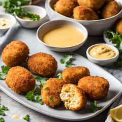 breaded chicken nuggets