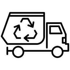 Recycle Truck Icon
