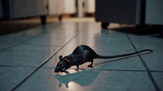 Nocturnal Rodents Floor Exploration