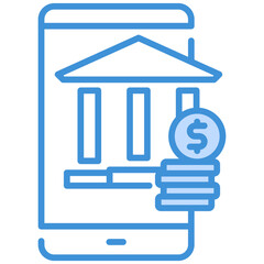 Mobile Banking Icon