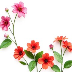 Fototapeta premium Industrial Chic Flower Wall Backdrop for Creative Projects
