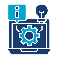 Fototapeta premium Technology Icon