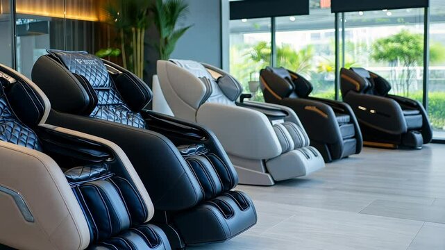 Rejuvenating Massage Chairs for Stress Relief and Productivity