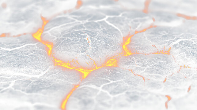 a close up of a fire in the ground