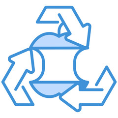 Organic Recycling Icon
