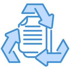 Paper Recycling Icon