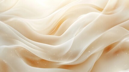 Obraz premium Light cream abstract background with soft tones and delicate textures. Emphasizing calm and sophistication. Ideal for elegant and subtle designs.