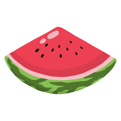 watermelon vector illustration