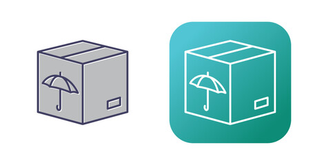 Packed Box Vector Icon