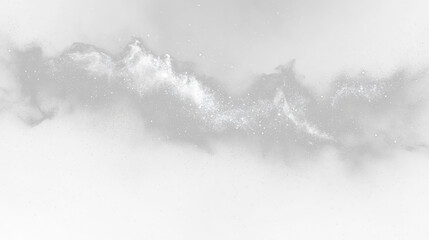 a black and white photo of a nebula