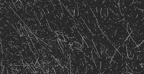 Black and white grunge. Distress overlay texture. Abstract surface dust and rough dirty wall background concept. Worn, torn, weathered effect. Vector illustration, EPS 10.