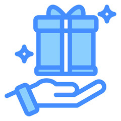 Fototapeta premium Gift Box Icon