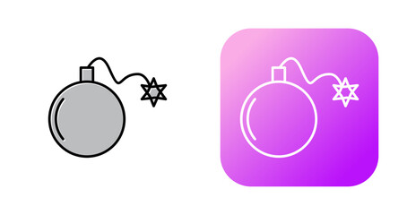 Bomb Vector Icon