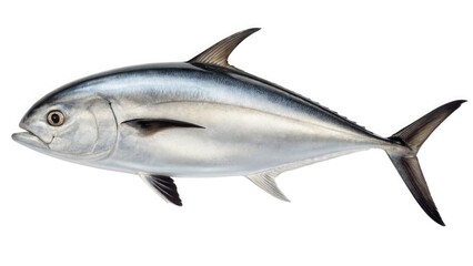 Fototapeta premium fresh fish on white background