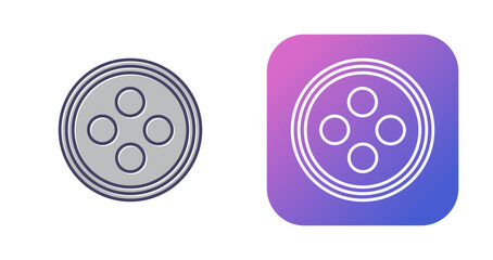 Button Vector Icon